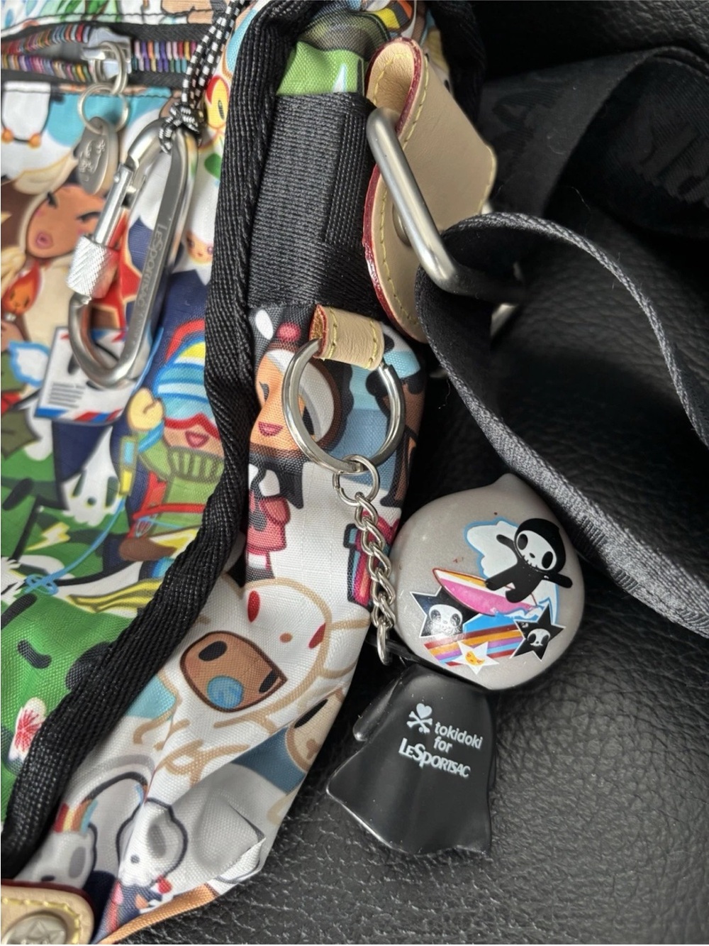 Lesportsac Tokidoki Multicolor Character Print Crossbody - Picture 10 of 10